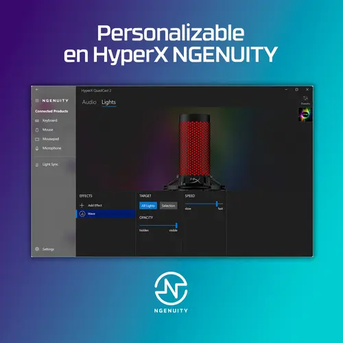 QuadCast 2 - micrófono USB (negro) - Imagen 13
