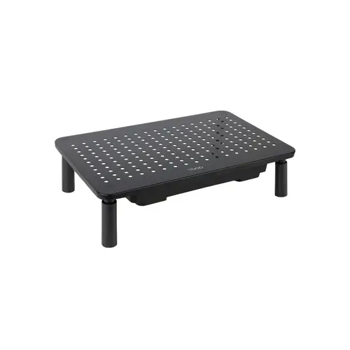 Soporte Elevador Multiusos para Monitor/Portátil, Negro - Imagen 1