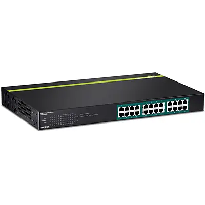 TPE-TG240G switch No administrado L2 Gigabit Ethernet (10/100/1000) Energía sobre Ethernet (PoE) Negro