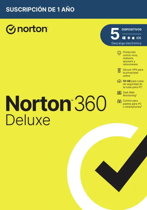 360 Deluxe Seguridad de antivirus Base Español 1 licencia(s) 1 año(s)