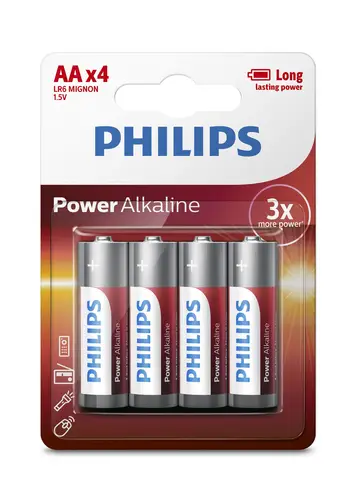 Power Alkaline LR6P4B/05 pila doméstica Batería de un solo uso AA Alcalino - Imagen 2