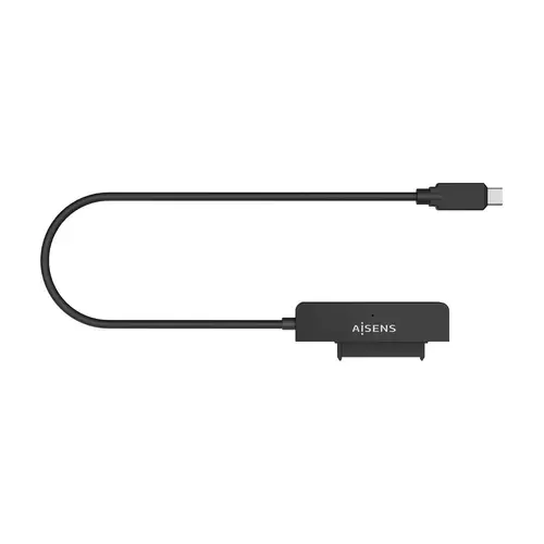 Adaptador SATA a USB-C USB3.0/USB3.1 Gen1 para Discos Duros 2.5?, Negro - Imagen 1