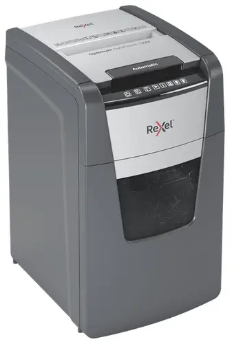 AutoFeed+ 130M triturador de papel Microcorte 55 dB Negro, Gris - Imagen 3