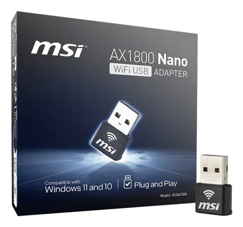 AX1800 Nano WiFi USB Adapter tarjeta y adaptador de interfaz USB 2.0 - Imagen 5