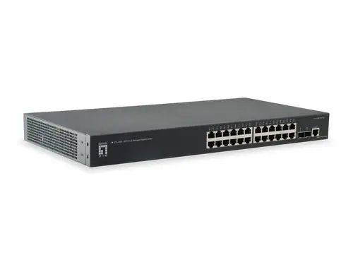 GTL-2661 switch Gestionado L2 Gigabit Ethernet (10/100/1000) Negro - Imagen 1