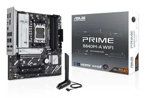 PRIME B840M-A WIFI AMD B840 Zócalo AM5 micro ATX - Imagen 1