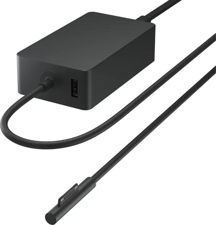 Surface 65W Power Supply Portátil, Tableta Negro Corriente alterna Interior