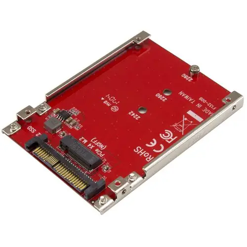 Tarjeta Adaptador PCI Express M.2 a U.2 SFF8639 para SSD NVMe M.2 - Conversor para SSD M.2 - Tarjeta Anfitrión para SSD M.2 - Imagen 1