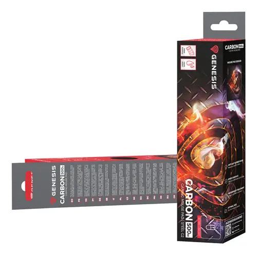 Carbon 500 M Steel G2 Alfombrilla de ratón para juegos Multicolor - Imagen 8