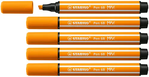 Pen 68 MAX rotulador Naranja 5 pieza(s) - Imagen 1