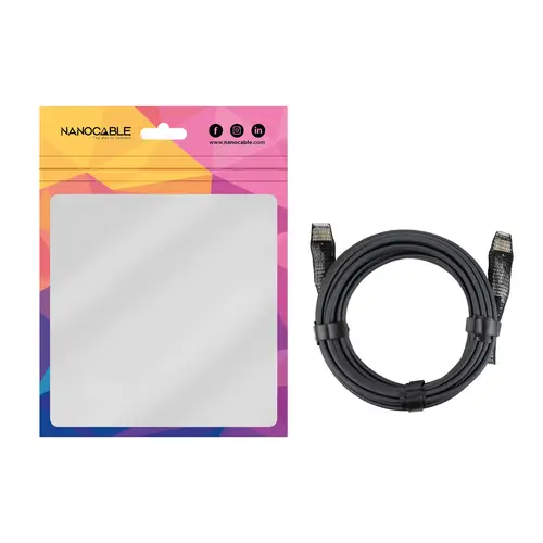 Cable HDMI V2.1 AOC 8K@60Hz 4K@120Hz 48Gbps A/M-A/M, Negro, 15 m - Imagen 6
