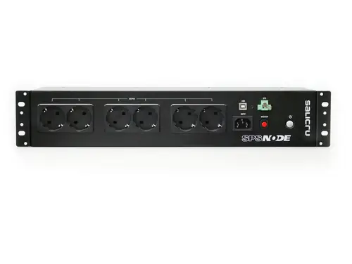 SPS 900 Node sistema de alimentación ininterrumpida (UPS) En espera (Fuera de línea) o Standby (Offline) 0,9 kVA 480 W 8 salidas AC - Imagen 2