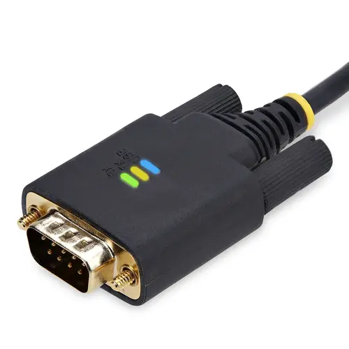 Cable Adaptador USB a Serie de 3m - Retención COM - FTDI - USB a DB9 RS232 Serial - Tornillos Intercambiables - Protección ESD - Windows/macOS/Linux - Imagen 8