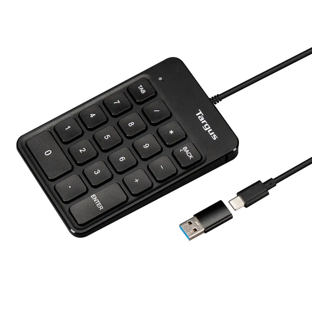 AKP13GL teclado numérico Universal USB Negro - Imagen 9