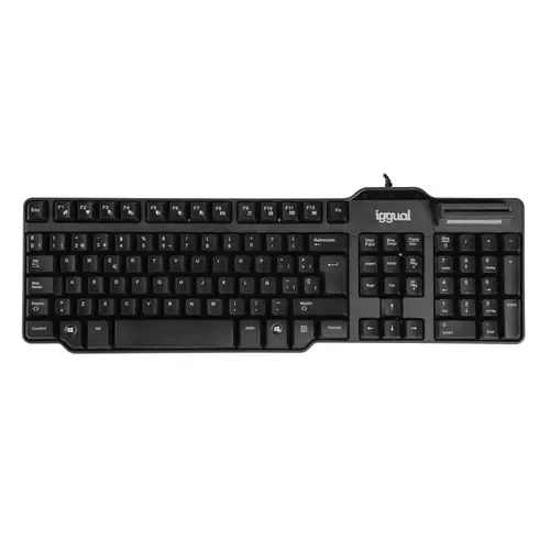 Teclado inteligente CK-ID-DNI SMART negro - Imagen 1