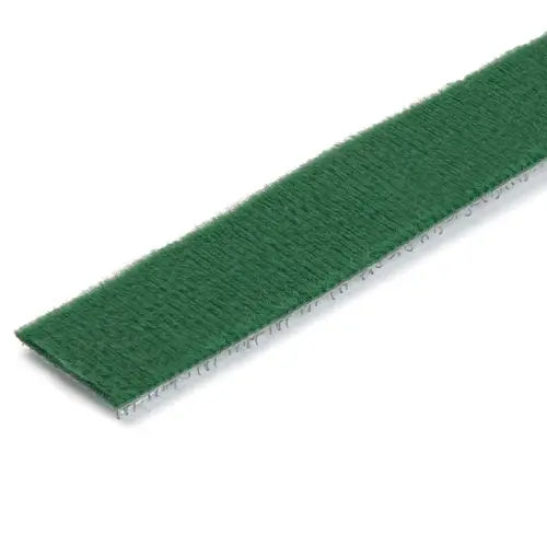 Bobina de 7,6m de Gancho y Bucle - Tiras Reutilizables de Gancho y Bucle - Cinta Sujetacables - Envolturas Ajustables de Tela para Gestión de Cableado - Verde - Imagen 2