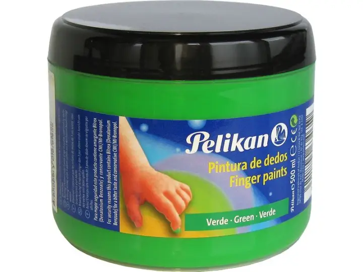 PKN PINTURA DEDOS VERDE AMA 500ML. 63465
