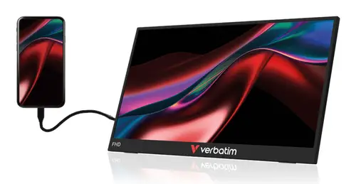 Portable 15.6" FHD Touch Monitor LIGHT Monitor portátil Negro 39,6 cm (15.6") LCD 1920 x 1080 Pixeles - Imagen 3