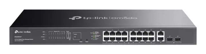 Omada ES220GMP switch Gestionado L2 Gigabit Ethernet (10/100/1000) Energía sobre Ethernet (PoE) Negro