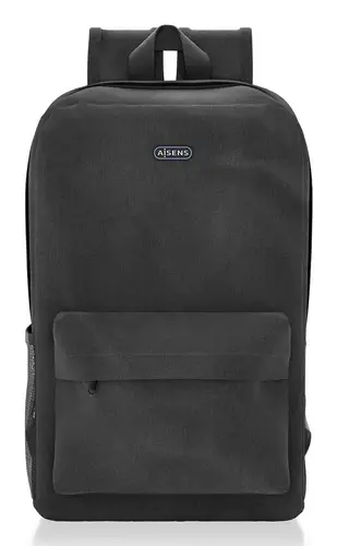 ASBG-BP080-BK maletines para portátil 39,6 cm (15.6") Mochila Negro - Imagen 1