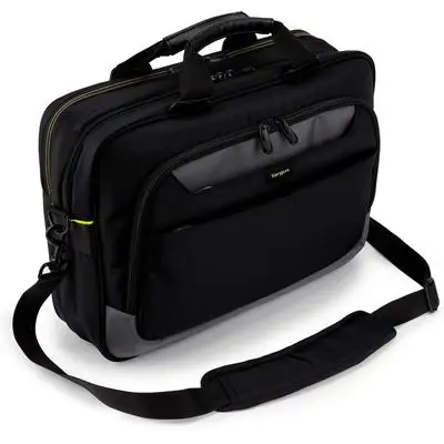 CityGear maletines para portátil 39,6 cm (15.6") Bandolera Negro