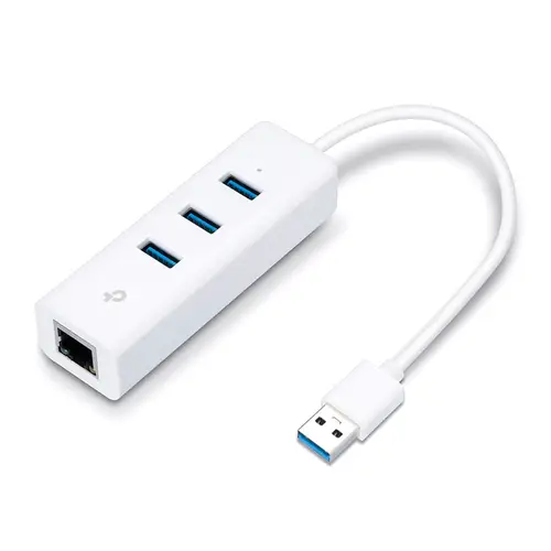 UE330 base para portátil y replicador de puertos Alámbrico USB 3.2 Gen 1 (3.1 Gen 1) Type-A Blanco - Imagen 2