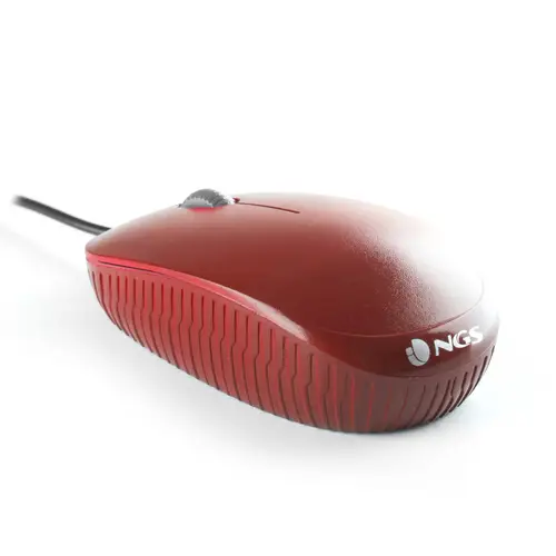 Flame ratón mano derecha USB tipo A Óptico 1000 DPI - Imagen 3