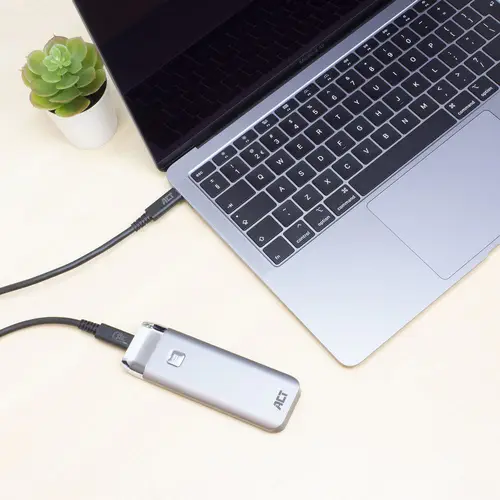 AC7431 cable USB USB4 Gen 2x2 1 m USB C 20 Gbit/s 240 W Negro - Imagen 3
