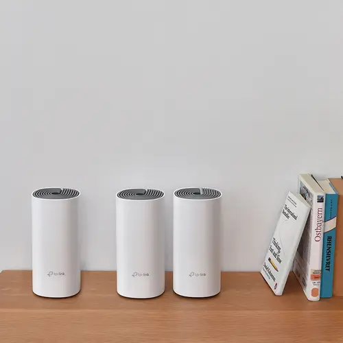 Deco E4 (3-pack) Doble banda (2,4 GHz / 5 GHz) Wi-Fi 5 (802.11ac) Blanco, Gris 2 Interno - Imagen 3