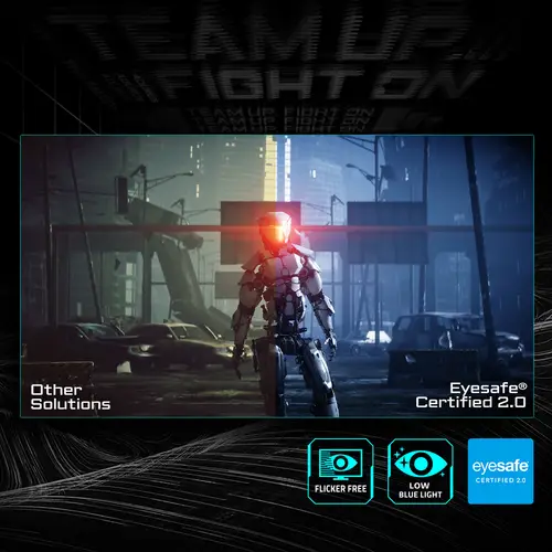 GS32QCA 31.5" Monitor Curvo para Gaming QHD - 2560 x 1440, 180Hz, 1ms, 250 cd/m², FreeSync, HDR Ready, HDMI 2.0, DisplayPort 1.4 - Imagen 12