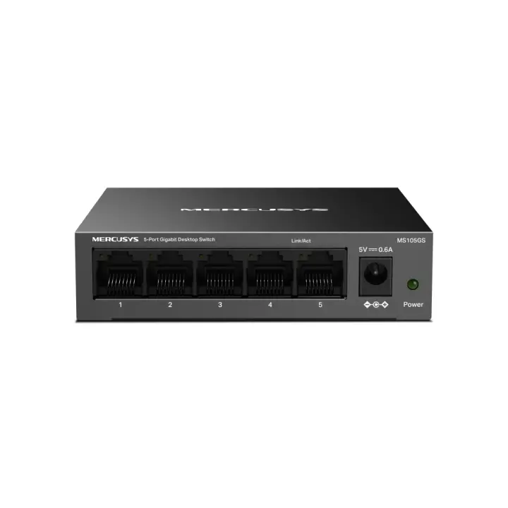 MS105GS switch No administrado Gigabit Ethernet (10/100/1000) Negro
