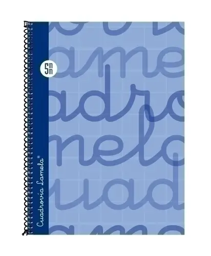 LAMELA BLOC t.FORR. 4º 80h CDV. 5 AZUL - Pack de 5 unidades