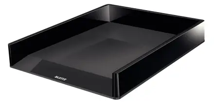 53610095 bandeja de escritorio/organizador Poliestireno Negro
