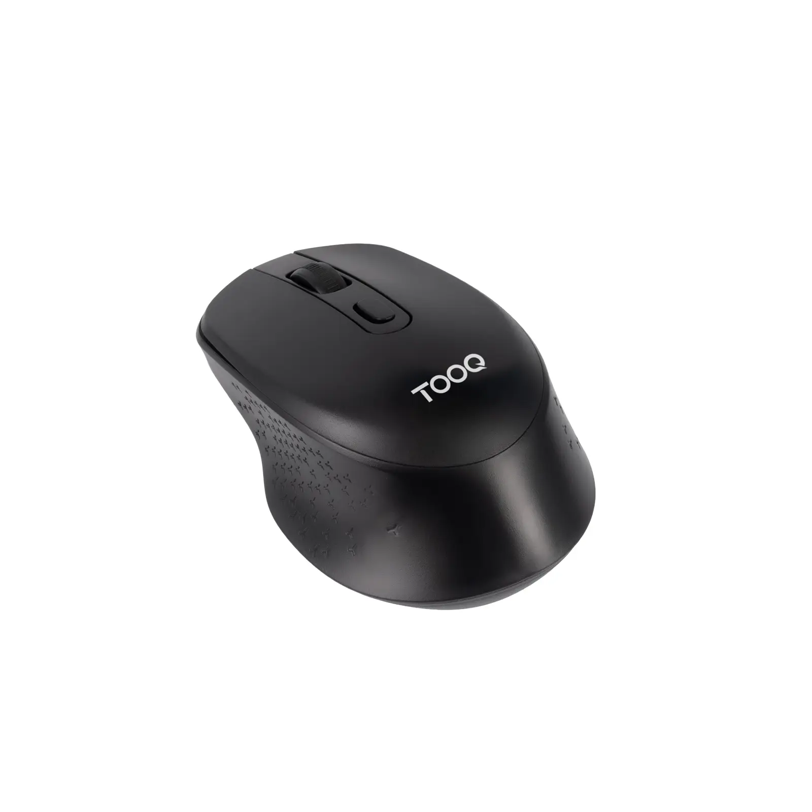 Ratón inalámbrico, 1600 DPI, 4 Botones, Negro
