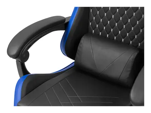 MGC-X Silla para videojuegos de PC Asiento acolchado Negro, Azul - Imagen 10