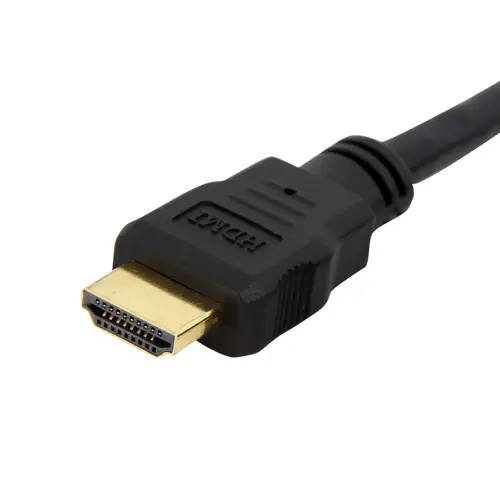Cable Adaptador de 0,9m HDMI Hembra a Macho, Cable HDMI de Alta Velocidad 4K de Montaje en Panel, HDMI UHD 4K 30Hz, Ancho de Banda de 10,2Gbps, HDMI Hembra a Macho 4K - Imagen 3