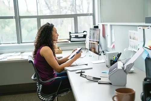 fi-8170 Alimentador automático de documentos (ADF) + escáner de alimentación manual 600 x 600 DPI A4 Negro, Gris - Imagen 5