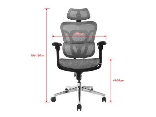 651050 silla de oficina y de ordenador Asiento de malla Respaldo de malla - Imagen 6
