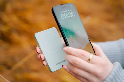 Charge 'n' Go Essentials 10000 mAh Cargador inalámbrico Verde - Imagen 6