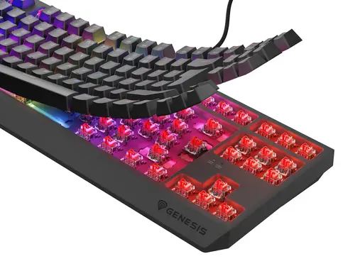 Thor 230 TKL teclado Juego USB QWERTY Español Negro - Imagen 8