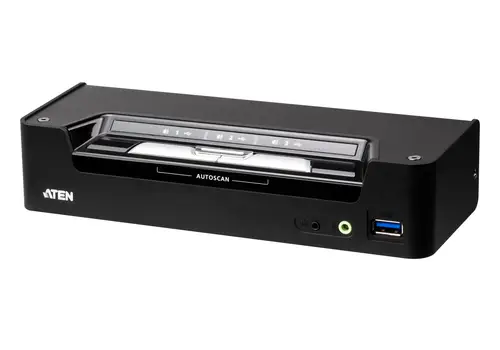 Switch KVMP híbrido USB-C DisplayPort de 3 puertos - Imagen 1