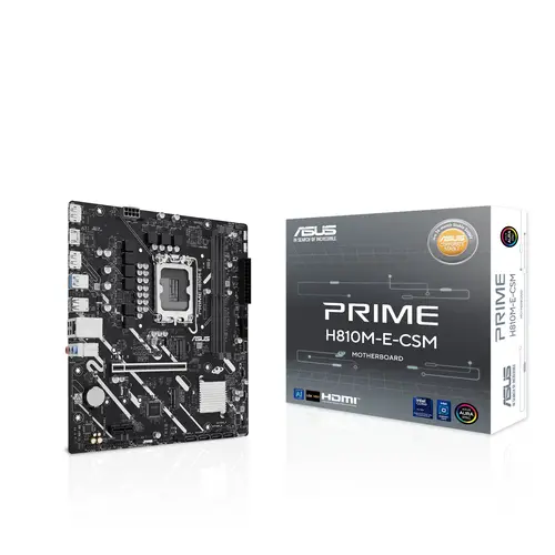 PB ASUS PRIME H810M-E-CSM SKT lga1851 MicroATX 2xDDR5 DISPLAYPORT HDMI LAN USB 5gbps - Imagen 3