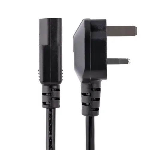 Cable de 3m de Alimentación de Ordenador, 18AWG, BS 1363 a C13, 10A 250V, Cable de Alimentación de Repuesto, Cable de TV/Monitor, Adaptador de Corriente para el Reino Unido - Imagen 4