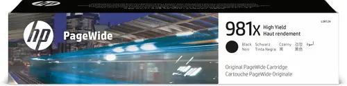 Cartucho original PageWide 981X negro de alto rendimiento - Imagen 1