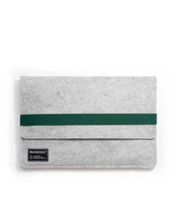 HR-004 maletines para portátil 33 cm (13") Funda Verde, Gris