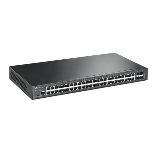 JetStream TL-SG3452X switch Gestionado L2+ Gigabit Ethernet (10/100/1000) 1U Negro - Imagen 2