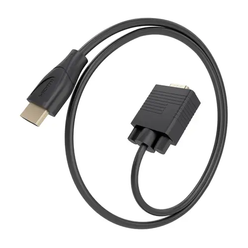 Cable Conversor HDMI a SVGA, HDMI A/M-SVGA/M, Negro, 1.0m - Imagen 2