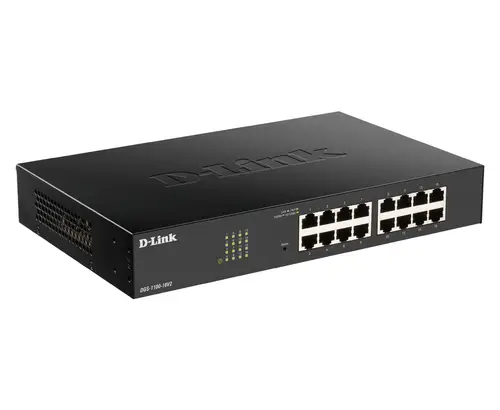 DGS-1100-16V2 Gestionado L2 Gigabit Ethernet (10/100/1000) Negro - Imagen 2