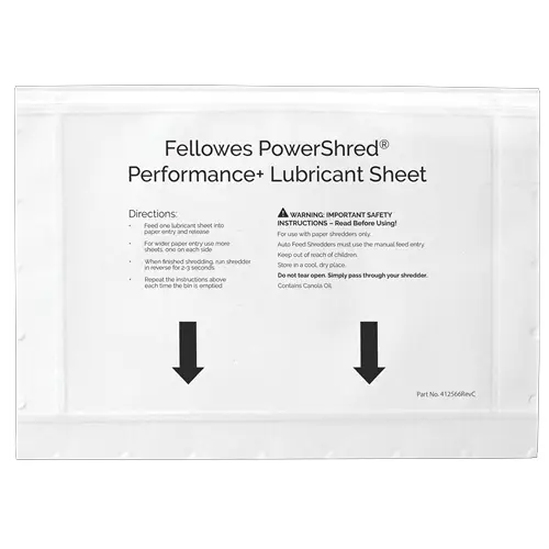 4025601 accesorio para destructoras de papel 10 pieza(s) Hojas lubricantes - Imagen 1
