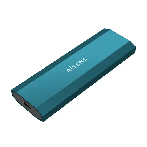 Caja Externa M.2 (NGFF) ASM2-019BLU SATA/NVMe a Usb3.1 Gen2, Azul - Imagen 1
